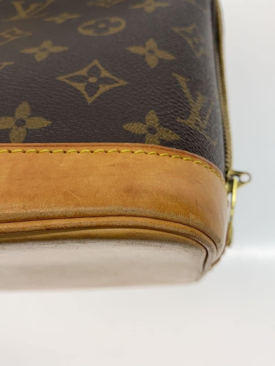 LOUIS VUITTON 1) Alma Monogram Canvas PVC BRW M51130 8