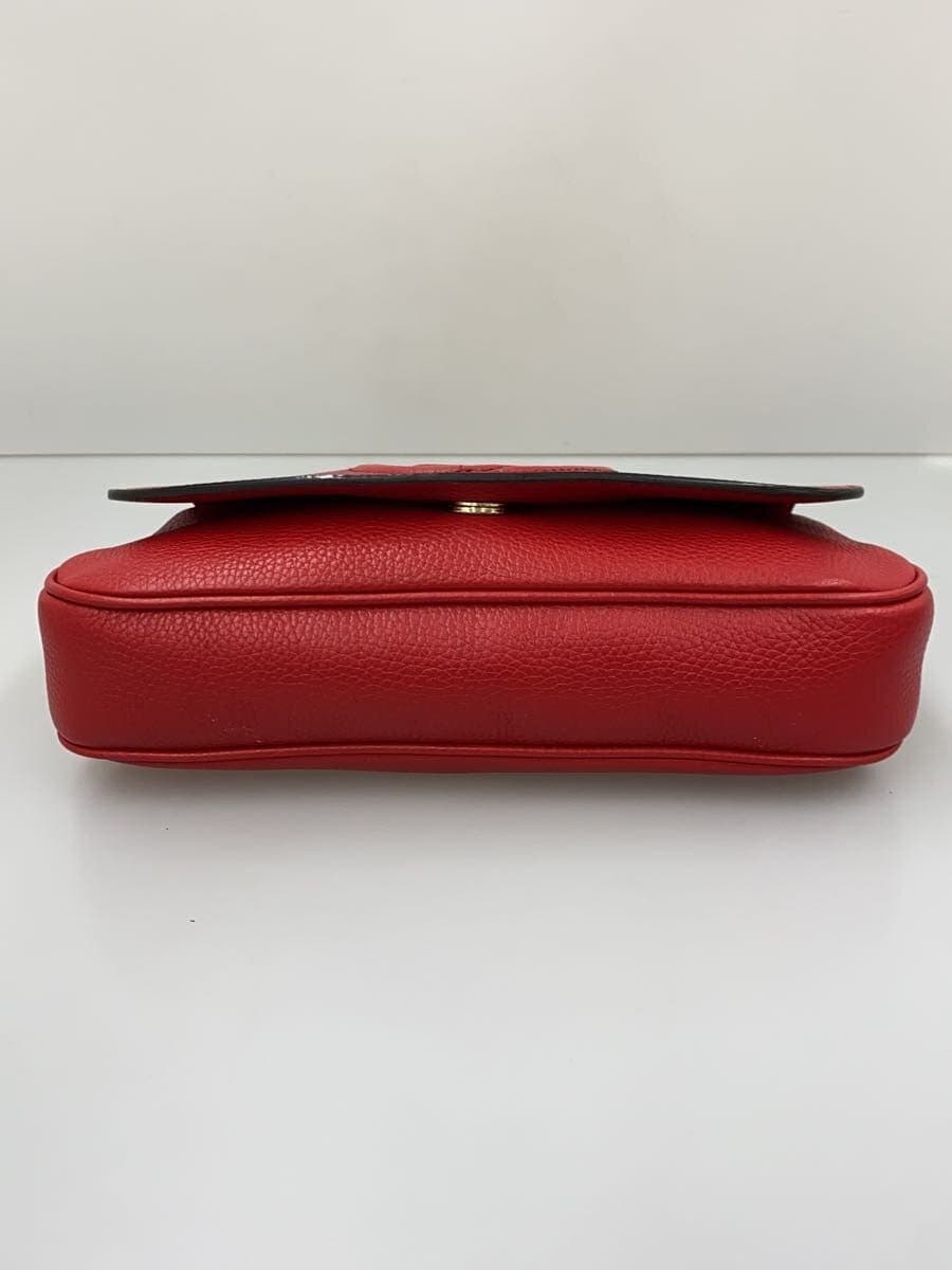 GUCCI Shoulder Bag_Soho_Interlocking G Leather RED Solid 536224 4
