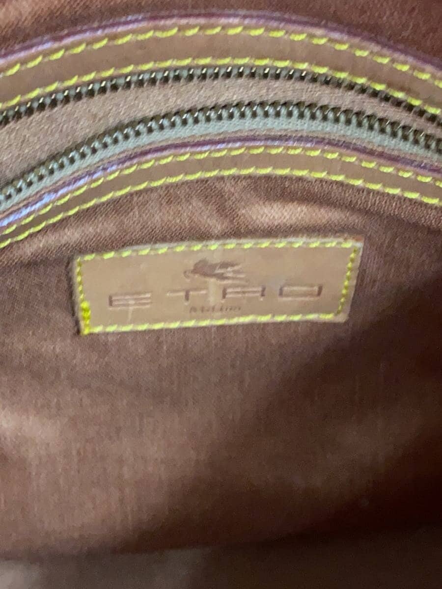 ETRO tote bag -- BRW all-over pattern 5