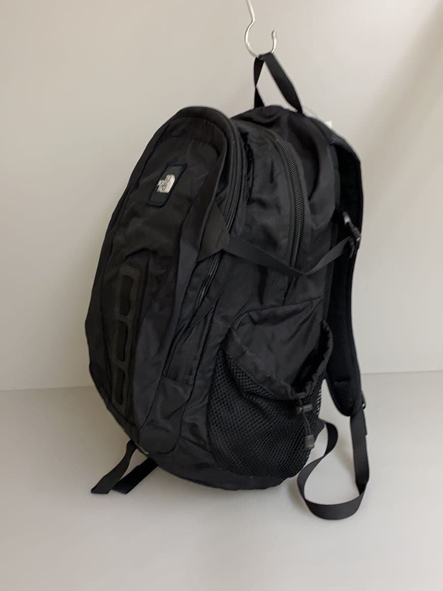 THE NORTH FACE backpack nylon black plain NF0A3KYJ used condition 2