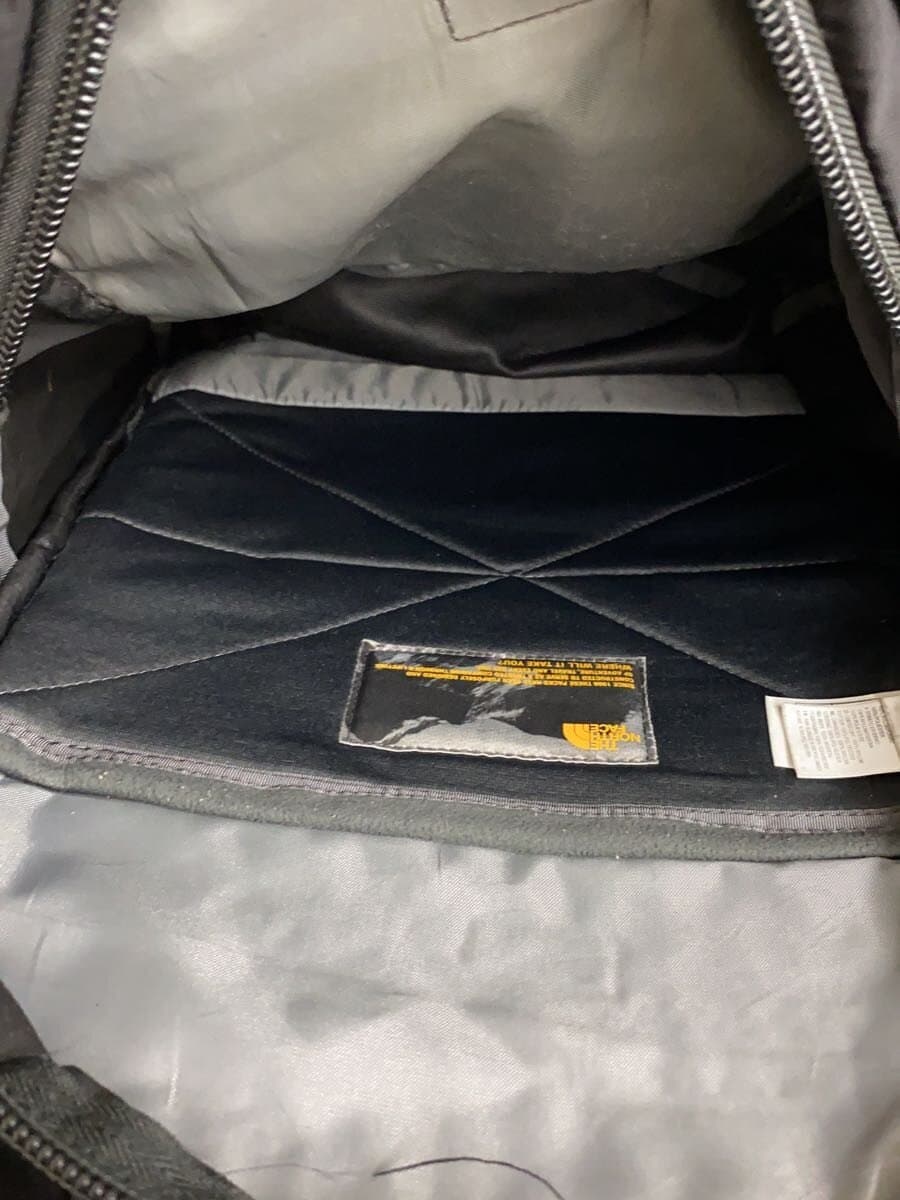 THE NORTH FACE backpack nylon black plain NF0A3KYJ used condition 6