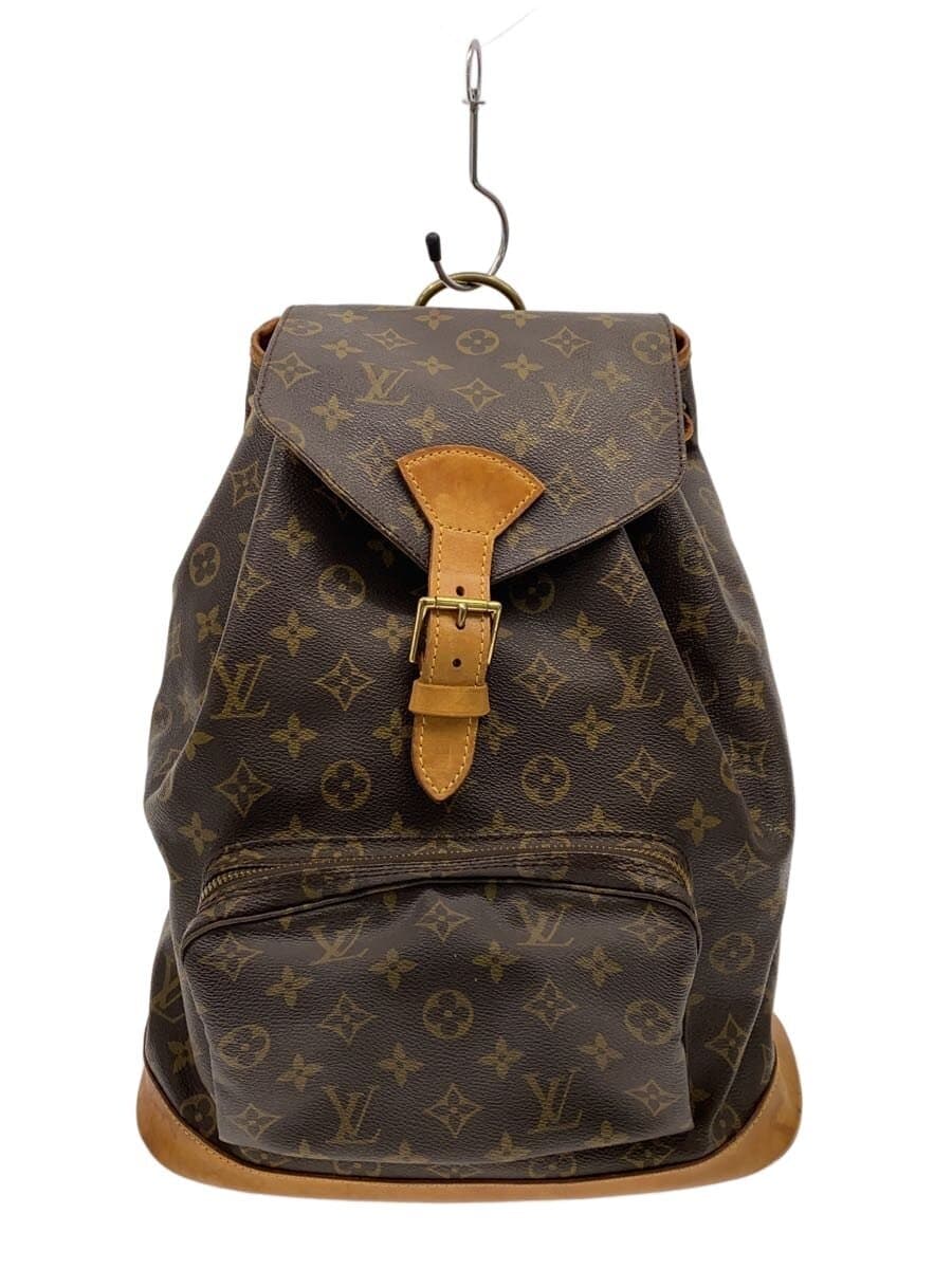 LOUIS VUITTON Montsouris _Monogram Canvas PVC BRW