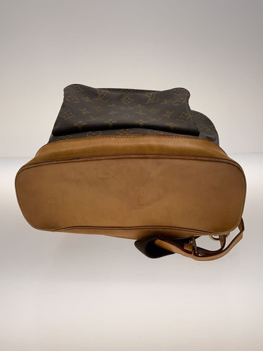 LOUIS VUITTON Montsouris _Monogram Canvas PVC BRW 4