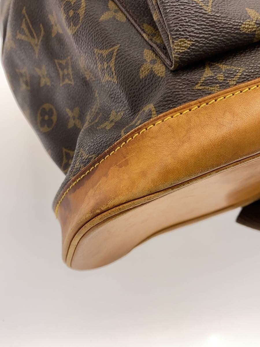 LOUIS VUITTON Montsouris _Monogram Canvas PVC BRW 7