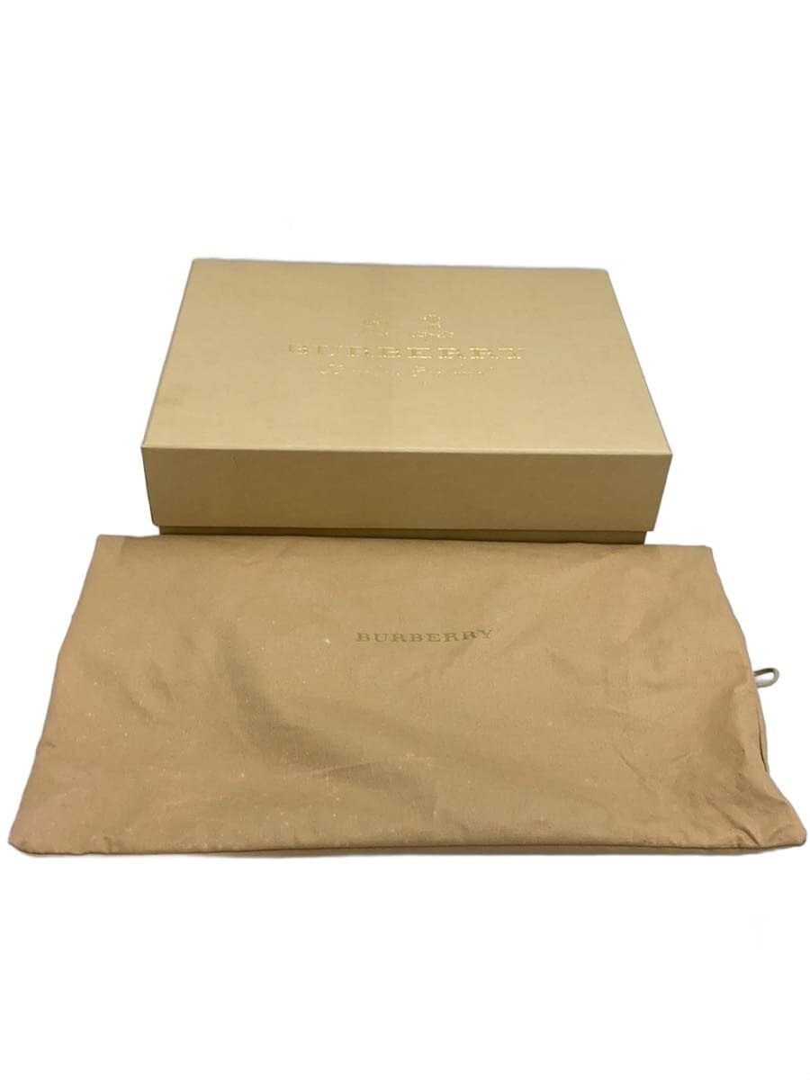 BURBERRY Tote Bag Leather BEG Solid 8