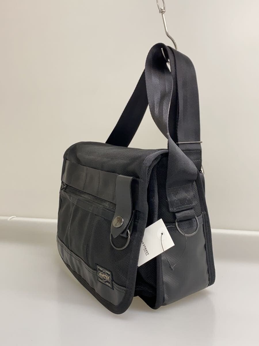 PORTER Shoulder Bag Nylon Black Solid Color 703-06973 2