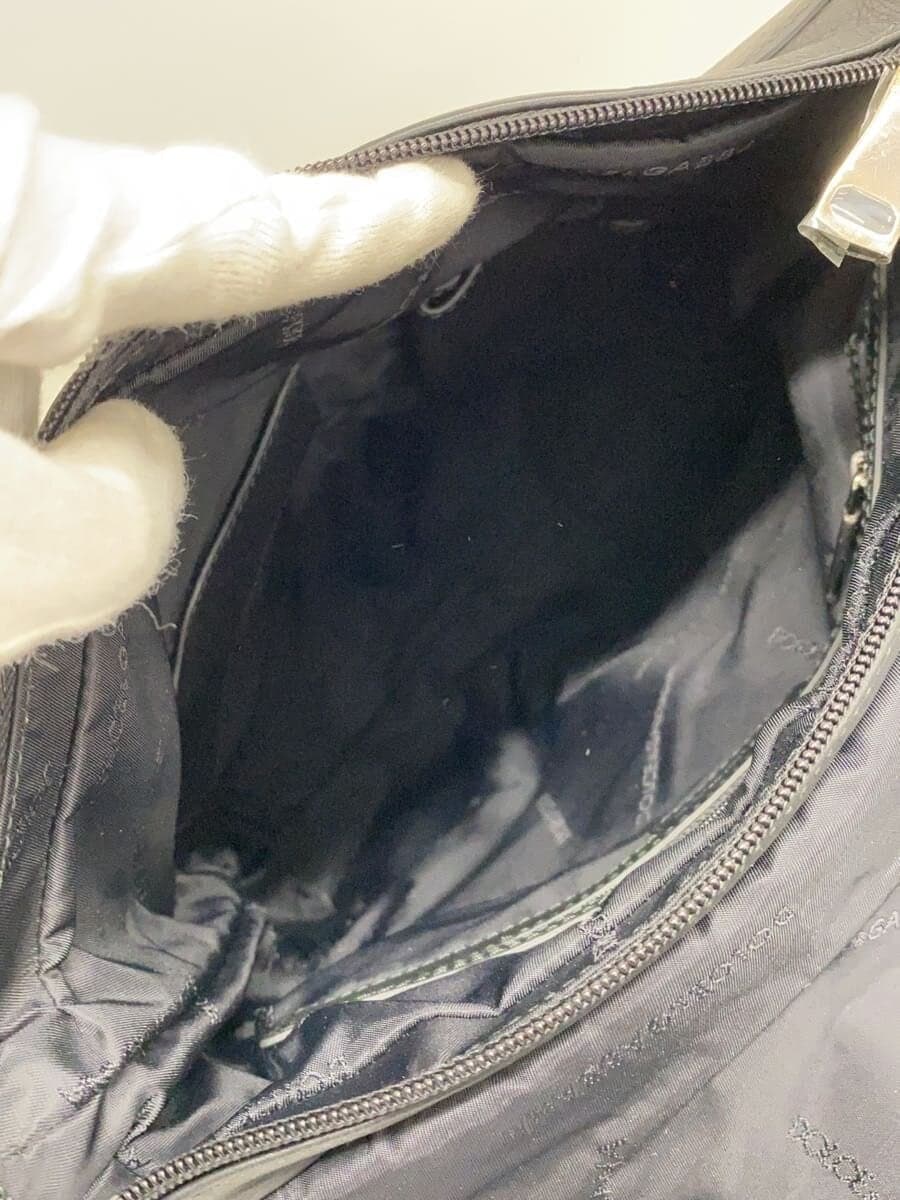 DOLCE&GABBANA Shoulder Bag Leather Black Solid Color 6