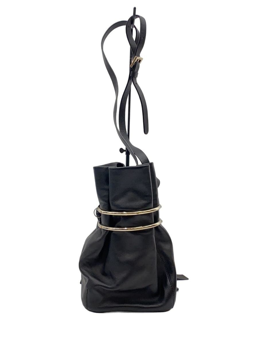 JIMMY CHOO Shoulder Bag -- BLK Animal Print