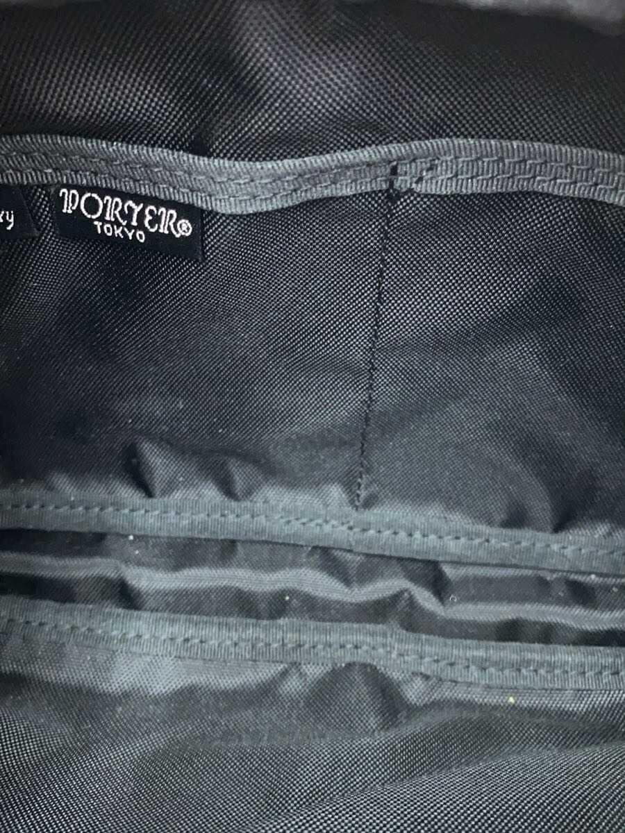 PORTER shoulder bag -- BLK stripe 6