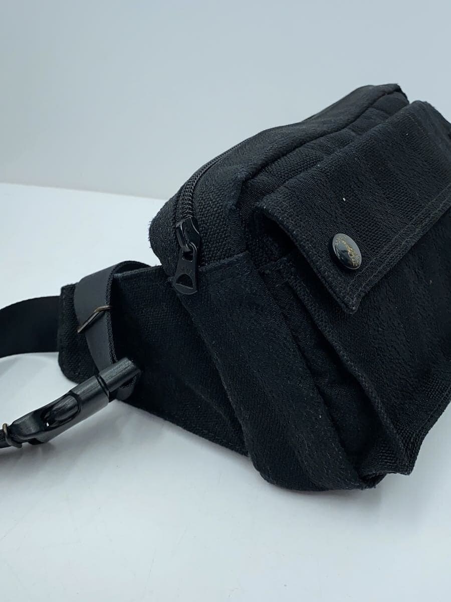 PORTER shoulder bag -- BLK stripe 9