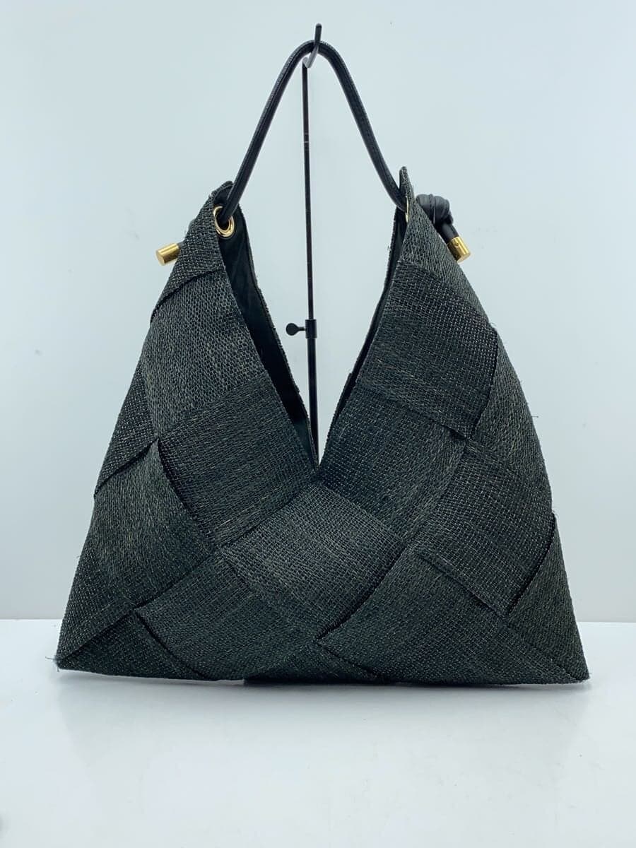 VIOLAd’ORO Abaca Mesh Bag Tote Bag -- BLK 3