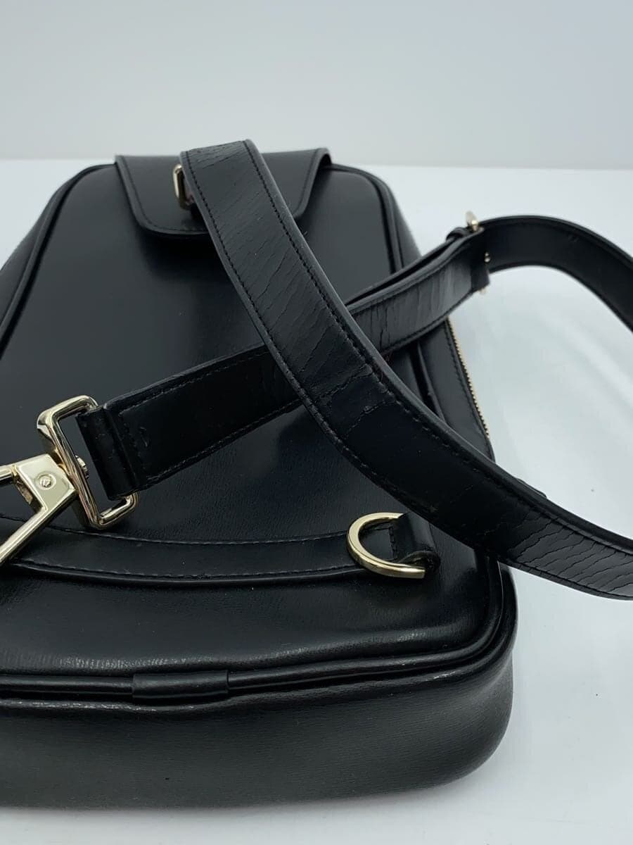 Paul Smith shoulder bag leather black body bag 8
