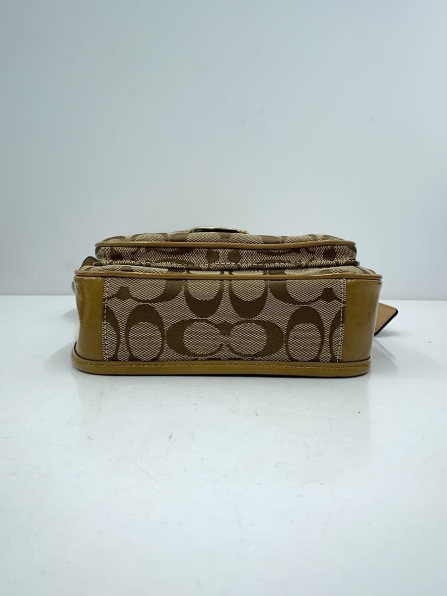 COACH Shoulder Bag_Breaker_Signature_Jenny Canvas BEG Monogram F12501 4