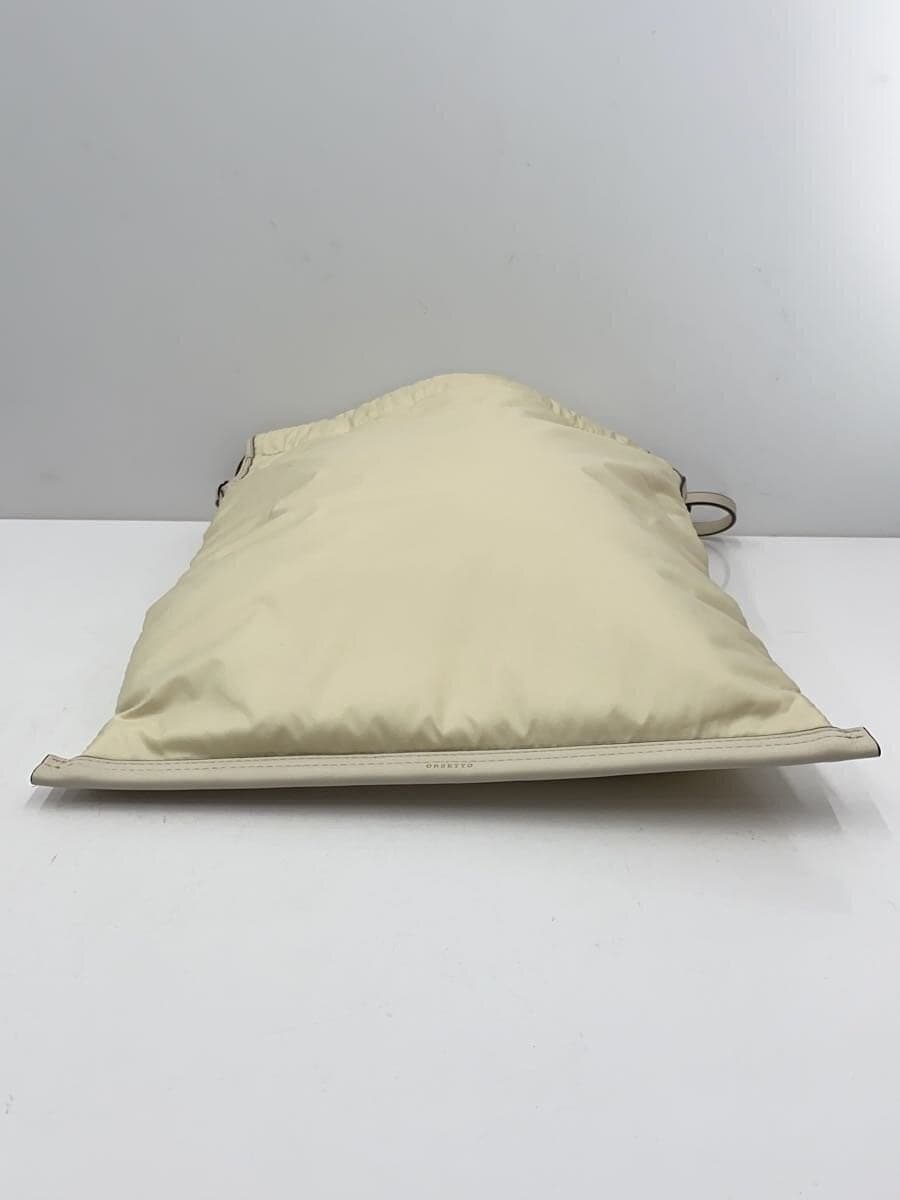 ORSETTO Tote Bag Polyester White Solid Color 01-067-02 4