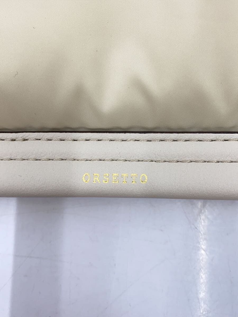 ORSETTO Tote Bag Polyester White Solid Color 01-067-02 5