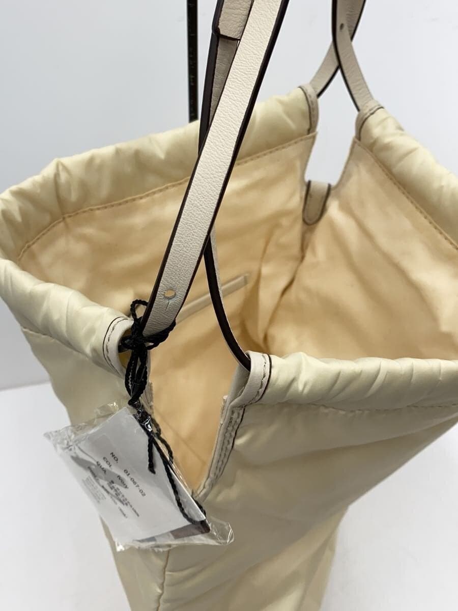 ORSETTO Tote Bag Polyester White Solid Color 01-067-02 8