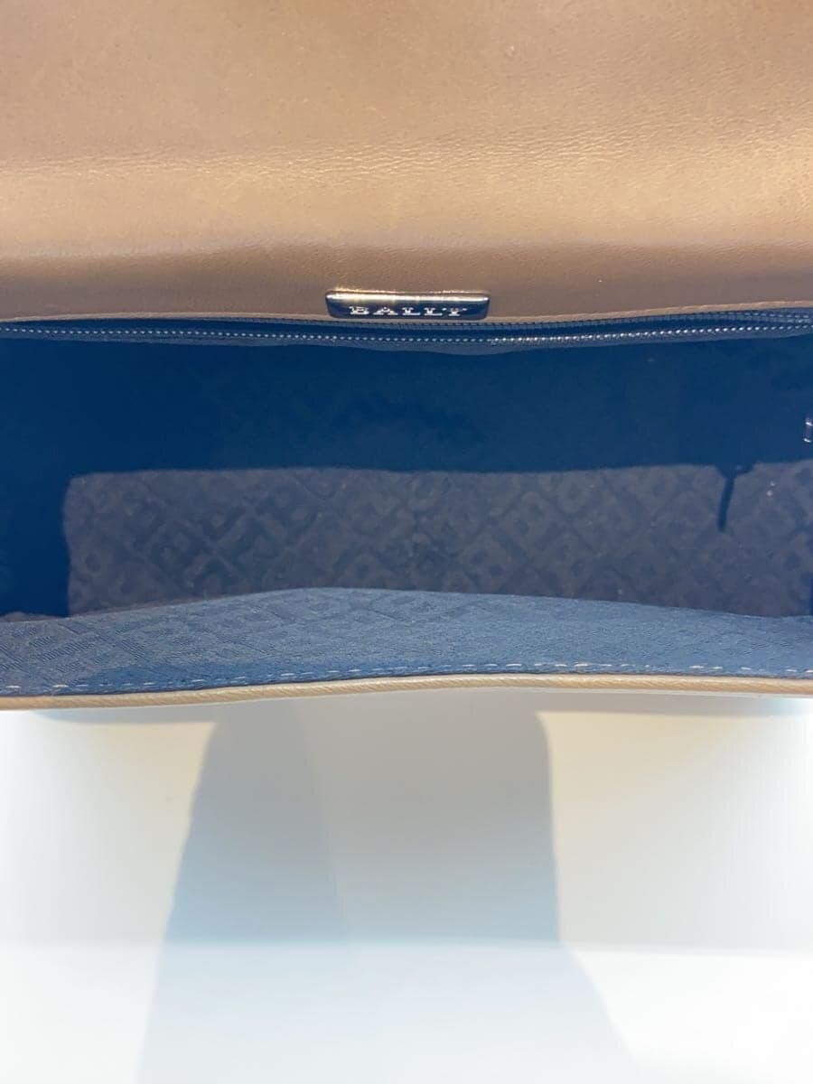 BALLY Handbag Leather BRW 6