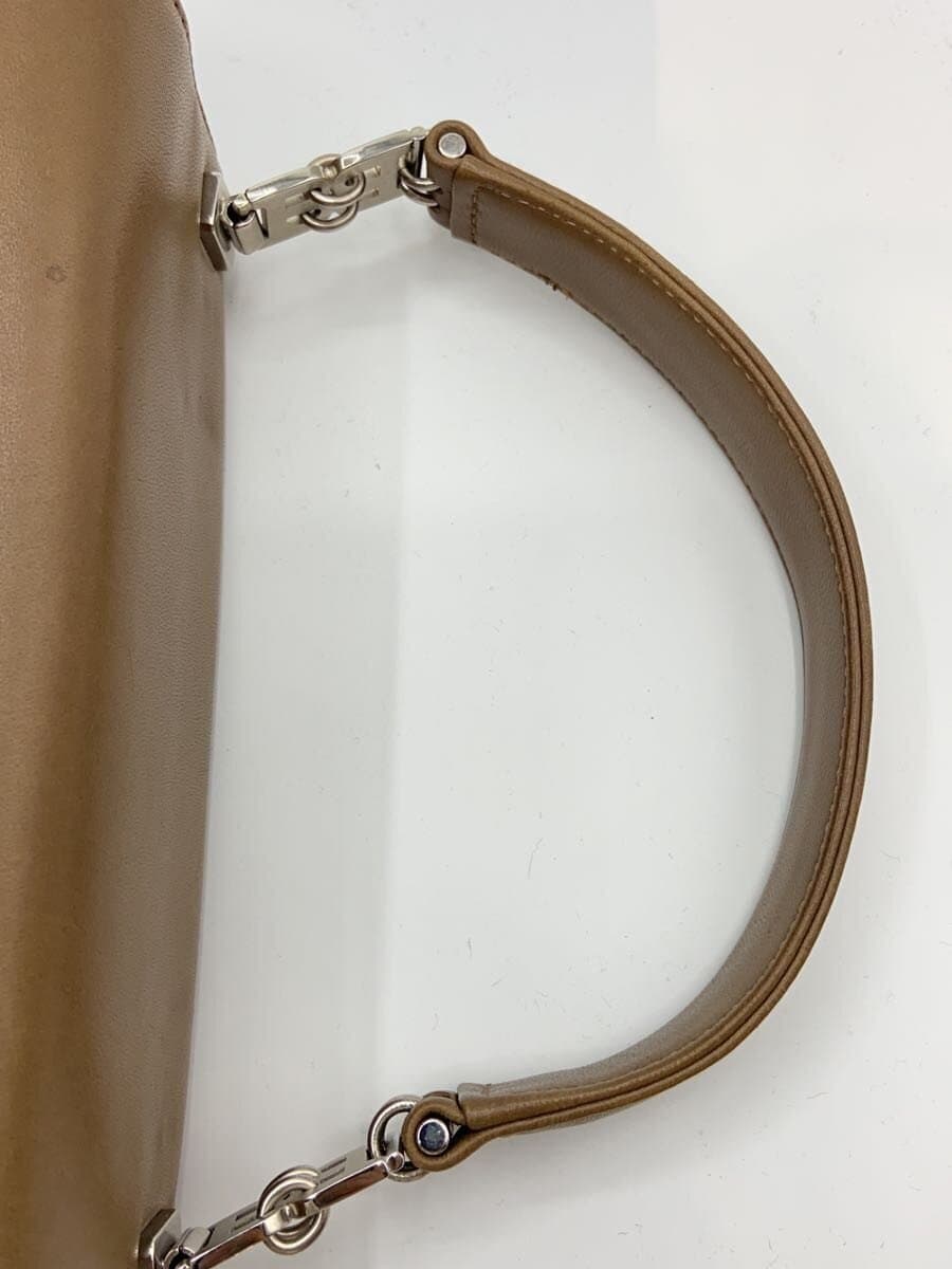 BALLY Handbag Leather BRW 9