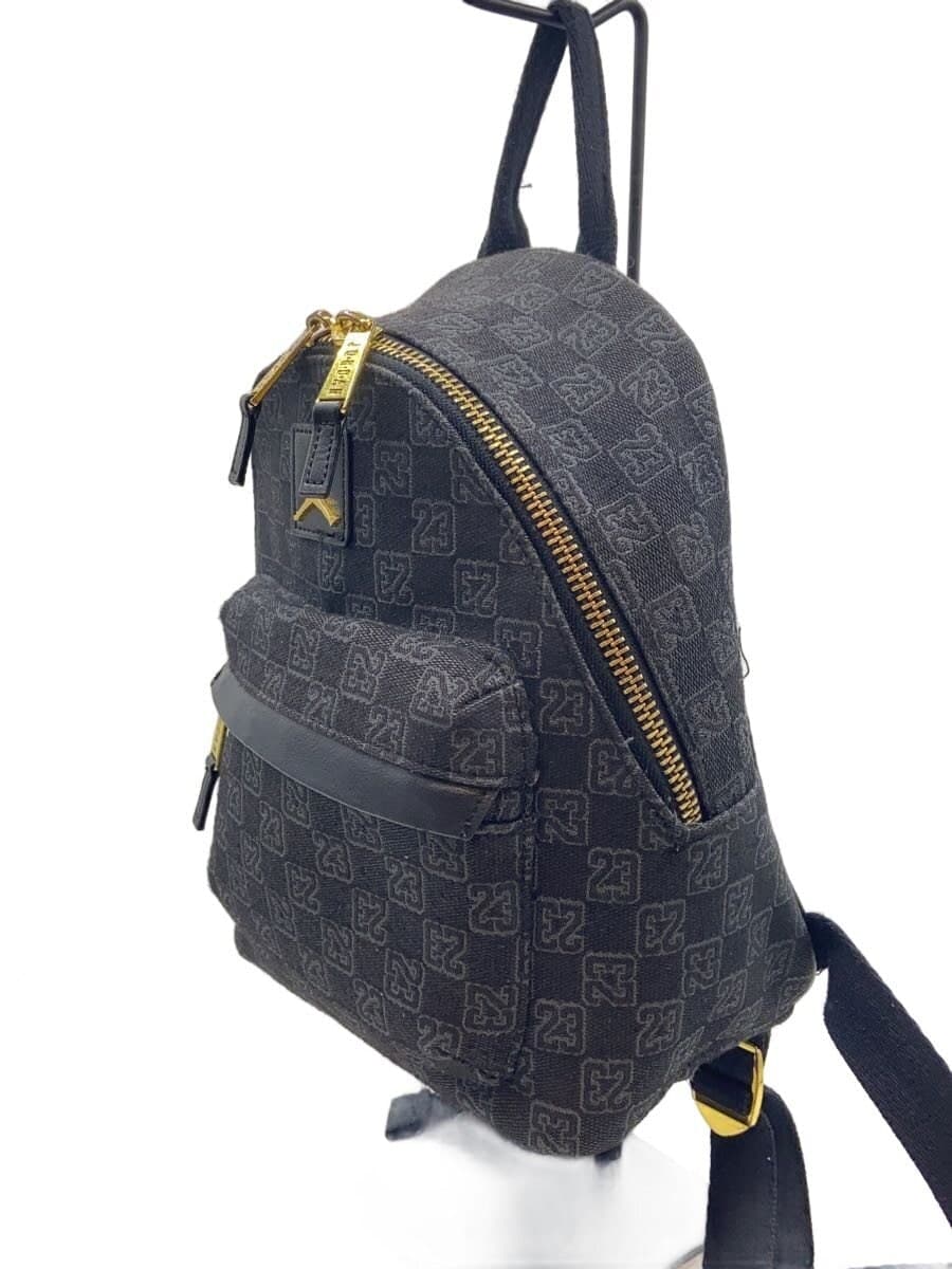 NIKE Backpack Canvas BLK All Over Pattern 7A0761-023 2