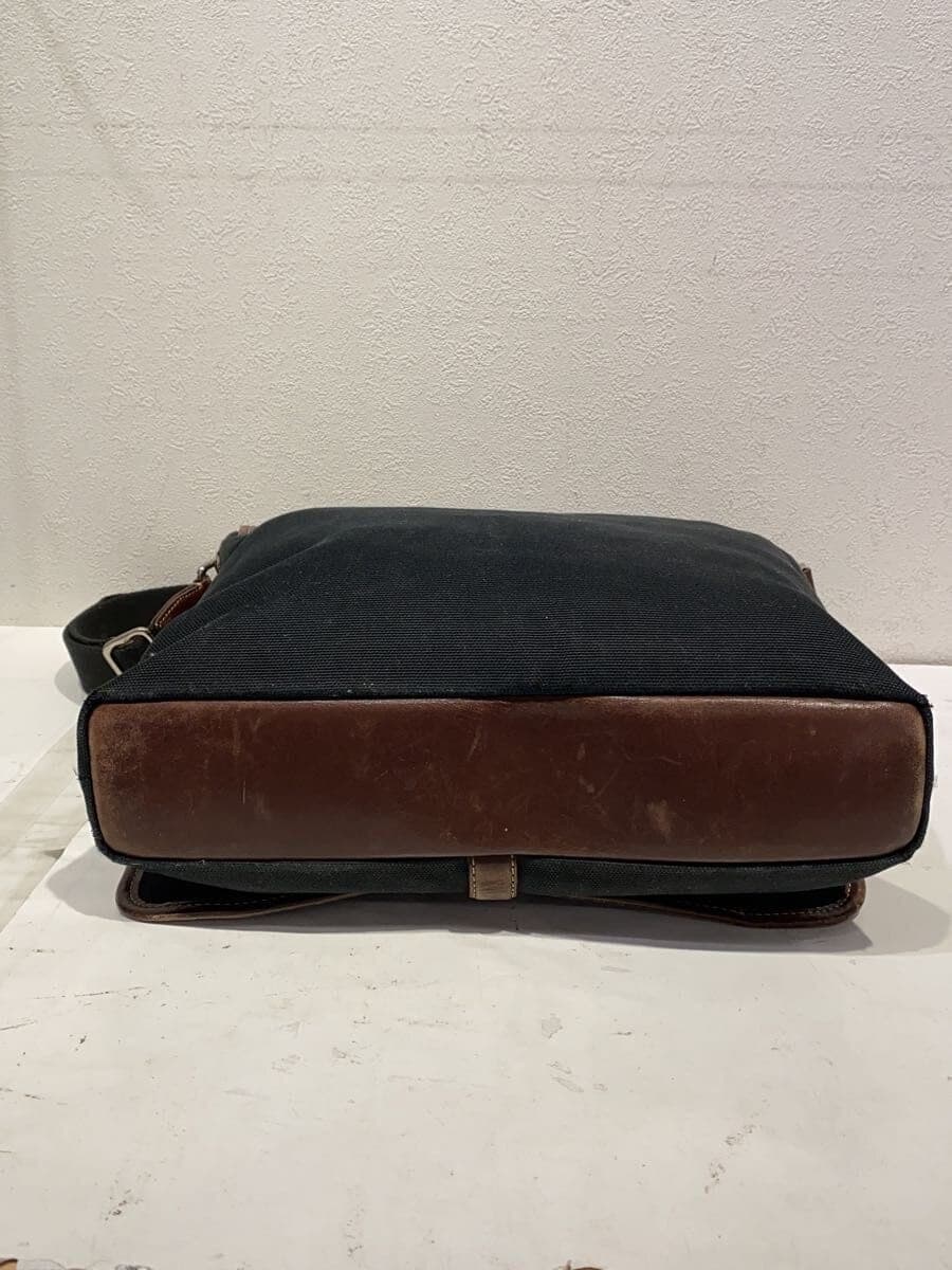 COACH Shoulder Bag Canvas BLK 5047 4