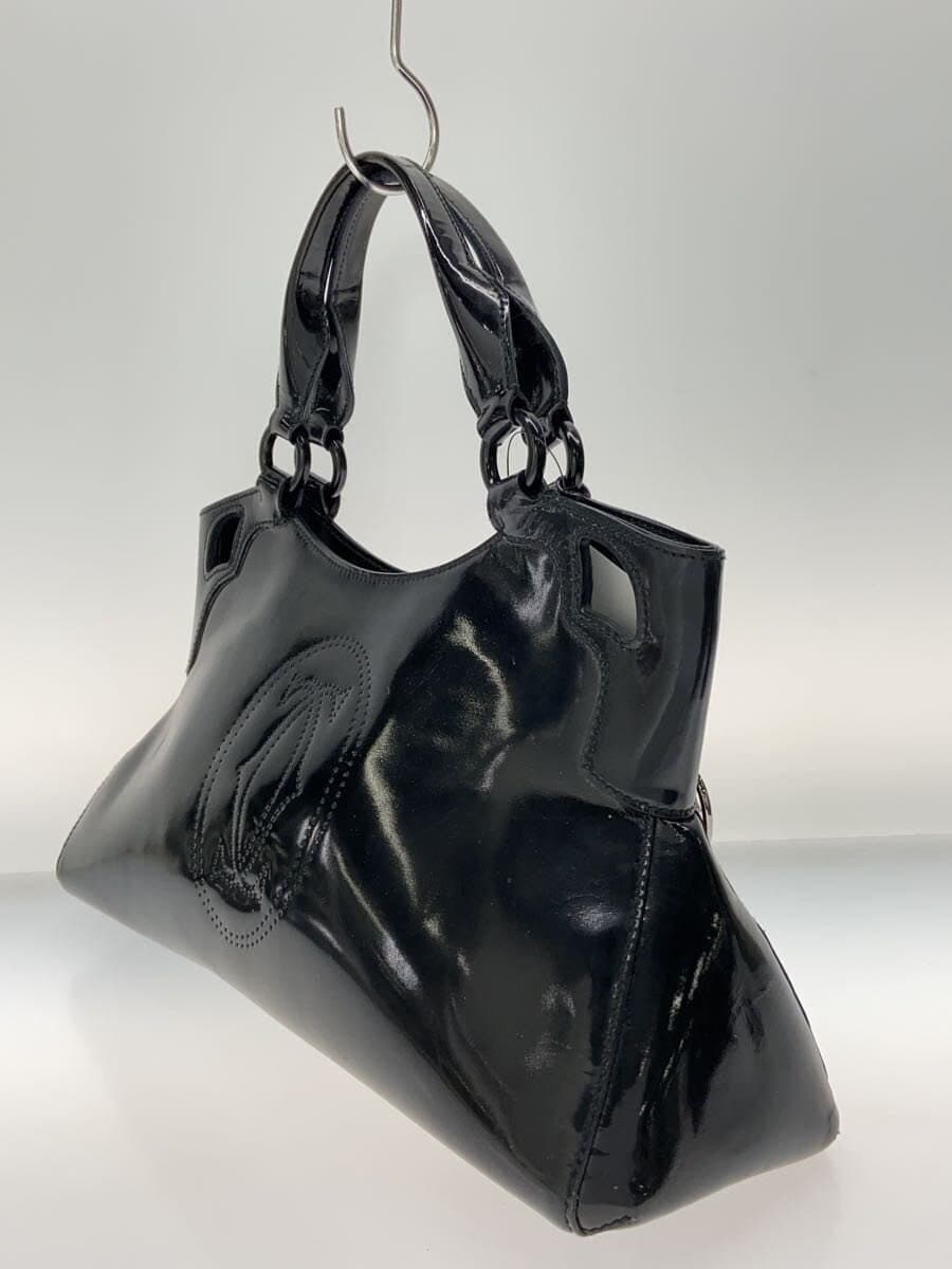 Cartier Handbag Patent Leather BLK 2