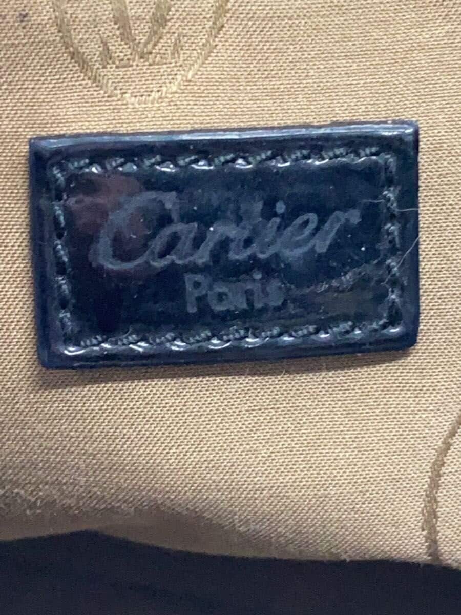 Cartier Handbag Patent Leather BLK 5