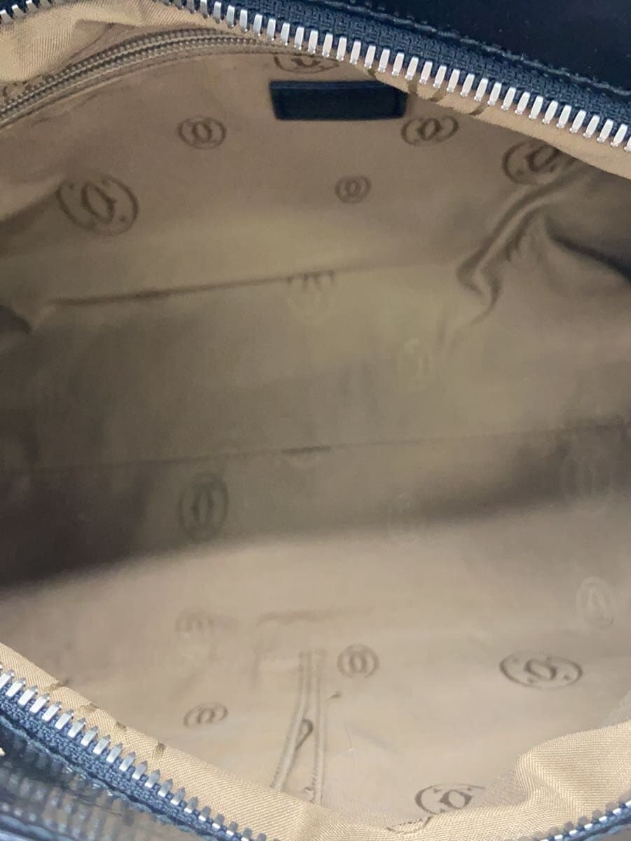 Cartier Handbag Patent Leather BLK 6