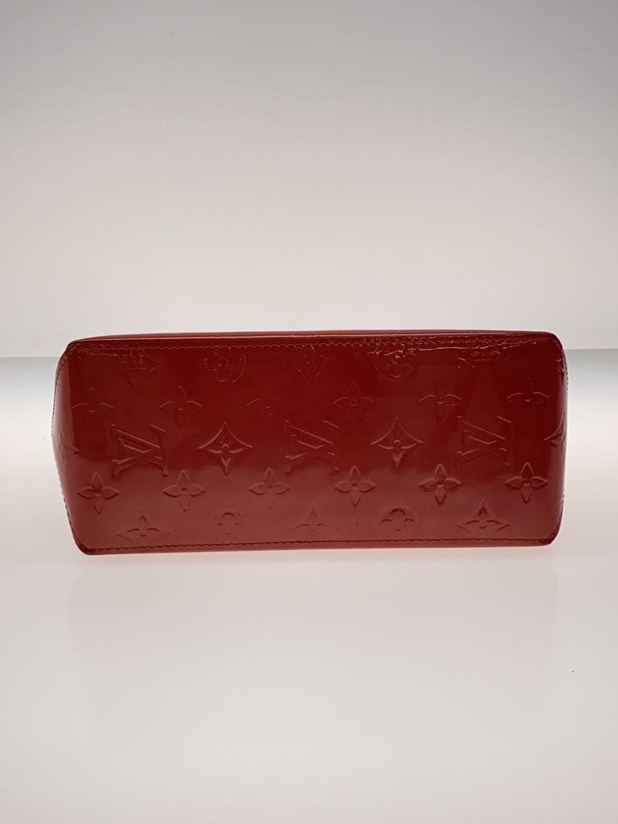 LOUIS VUITTON Lead PM_Monogram Vernis Patent Leather RED 4
