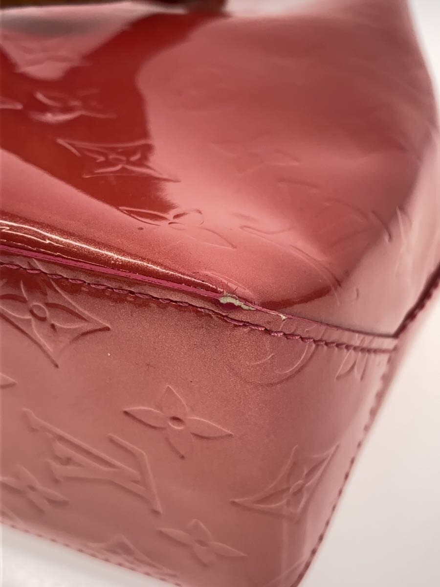 LOUIS VUITTON Lead PM_Monogram Vernis Patent Leather RED 7