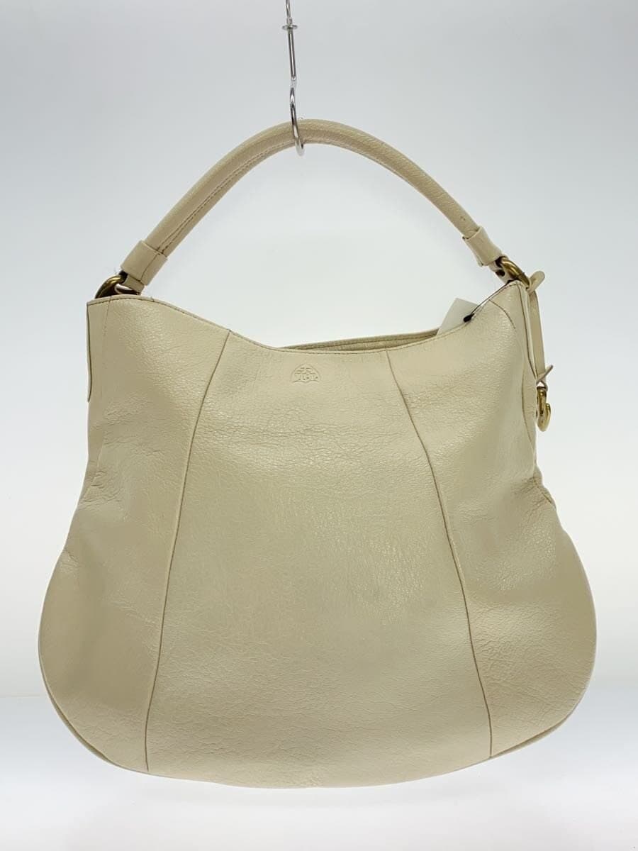 TOFF&LOADSTONE shoulder bag leather CRM plain 3