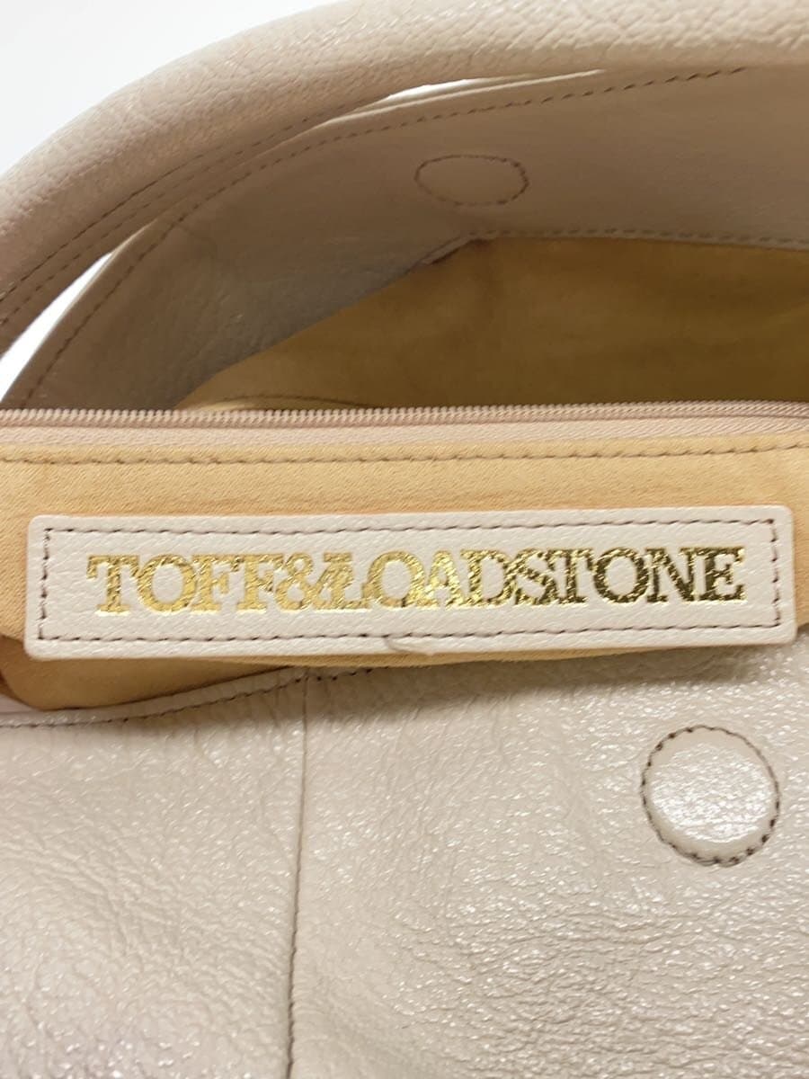 TOFF&LOADSTONE shoulder bag leather CRM plain 5