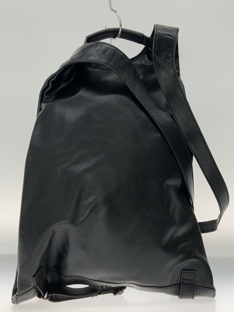 MOTHERHOUSE Backpack Leather BLK Solid 3