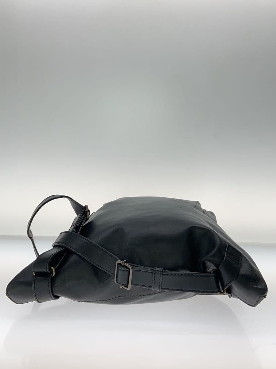 MOTHERHOUSE Backpack Leather BLK Solid 4