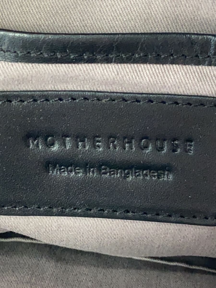 MOTHERHOUSE Backpack Leather BLK Solid 5