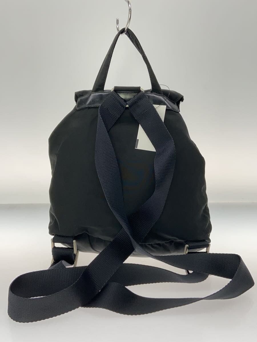 PRADA Backpack Nylon BLK 3