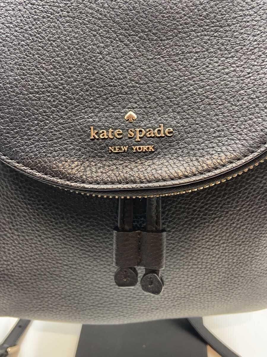 kate spade new york Backpack Leather BLK WKR00327 7