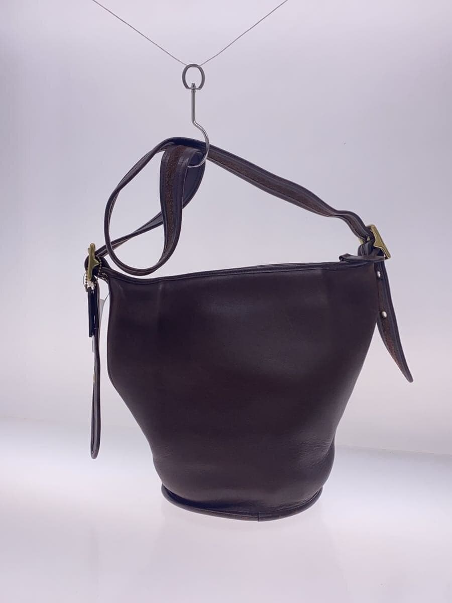 COACH Shoulder Bag Leather BRW 9953 3