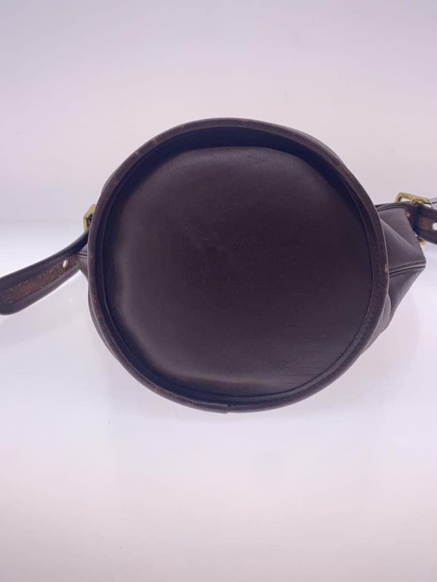 COACH Shoulder Bag Leather BRW 9953 4