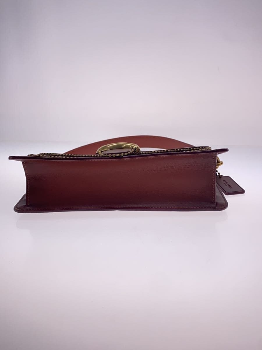 COACH Shoulder Bag Canvas BRW All Over Pattern 4