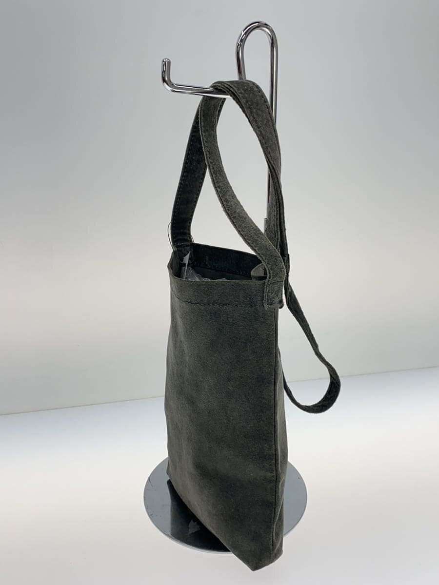 Hender Scheme Shoulder Bag Pig Leather GRY Plain 2