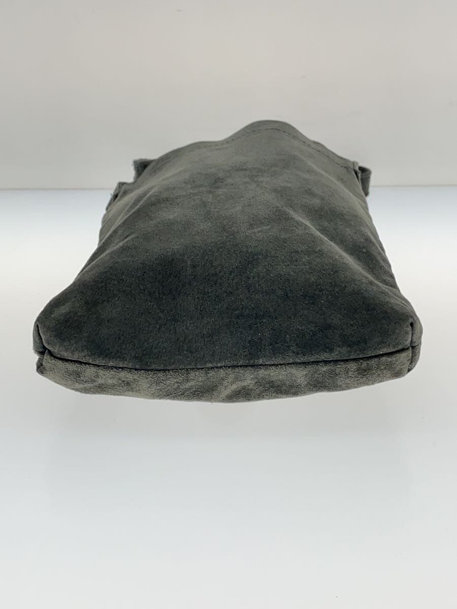 Hender Scheme Shoulder Bag Pig Leather GRY Plain 4