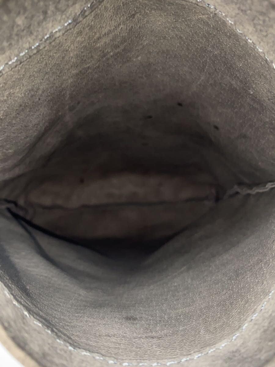 Hender Scheme Shoulder Bag Pig Leather GRY Plain 5