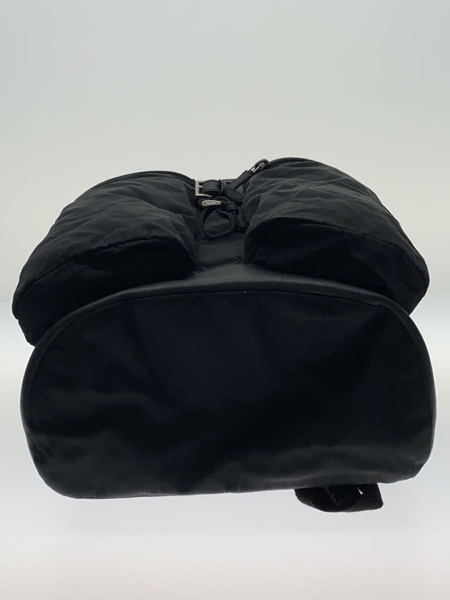 PRADA Backpack Nylon Black V163 4