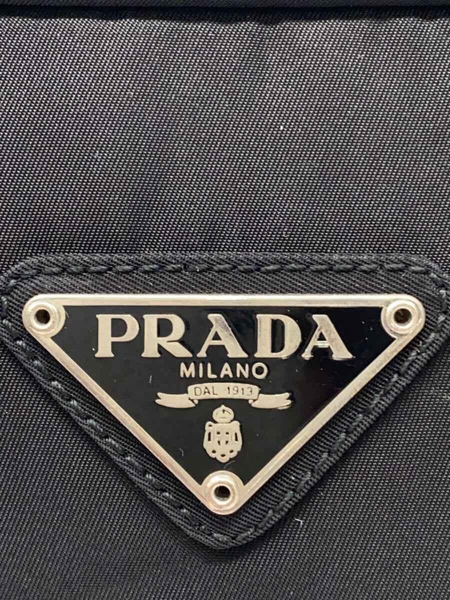 PRADA Backpack Nylon Black V163 5