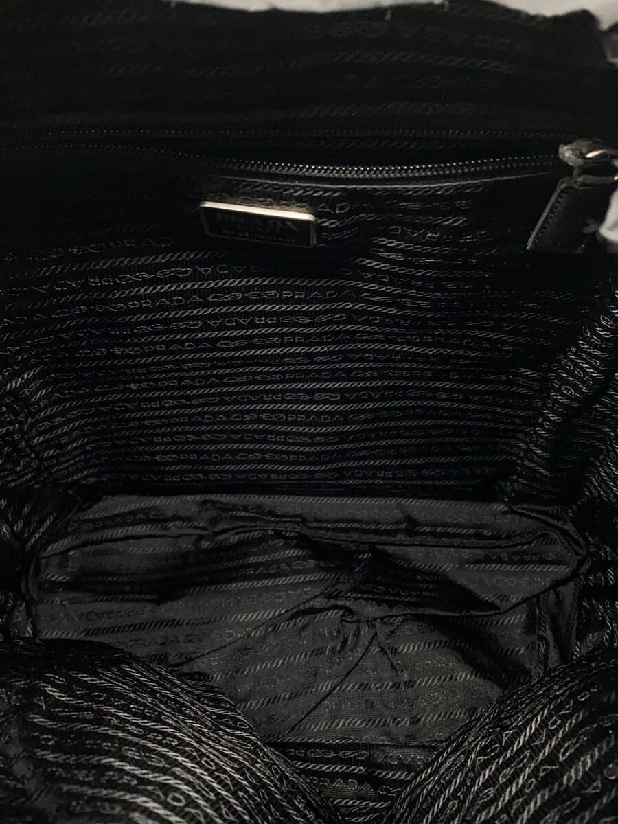 PRADA Backpack Nylon Black V163 6