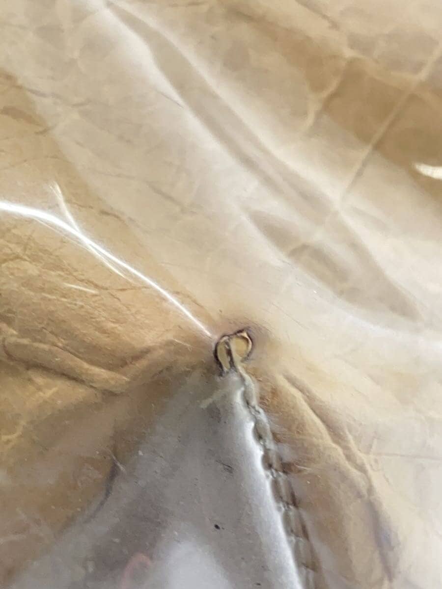 COMME des GARCONS tote bag PVC BEG GO-K201 7