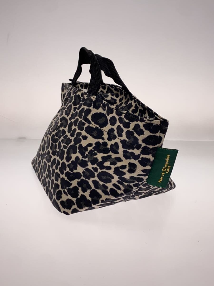 Herve Chapelier Handbag Multicolor Leopard 2