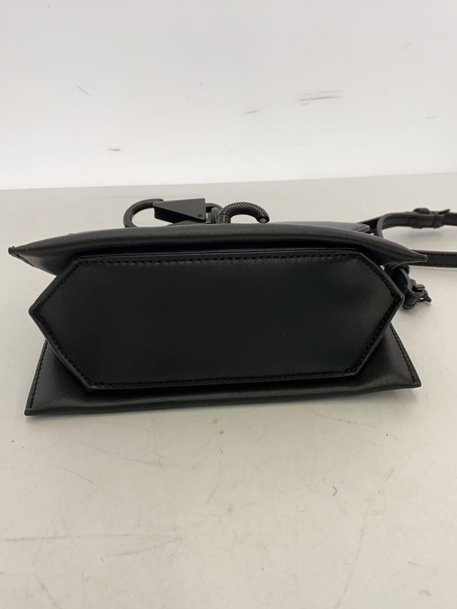 CHARLES&KEITH Shoulder Bag Faux Leather BLK 4