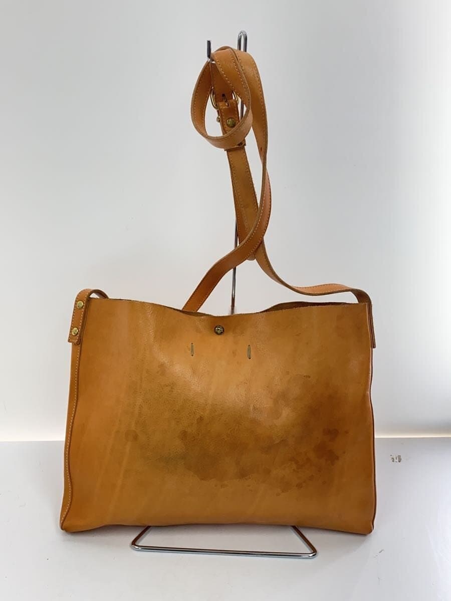 IL BISONTE shoulder bag leather CML A2590 has stains 3