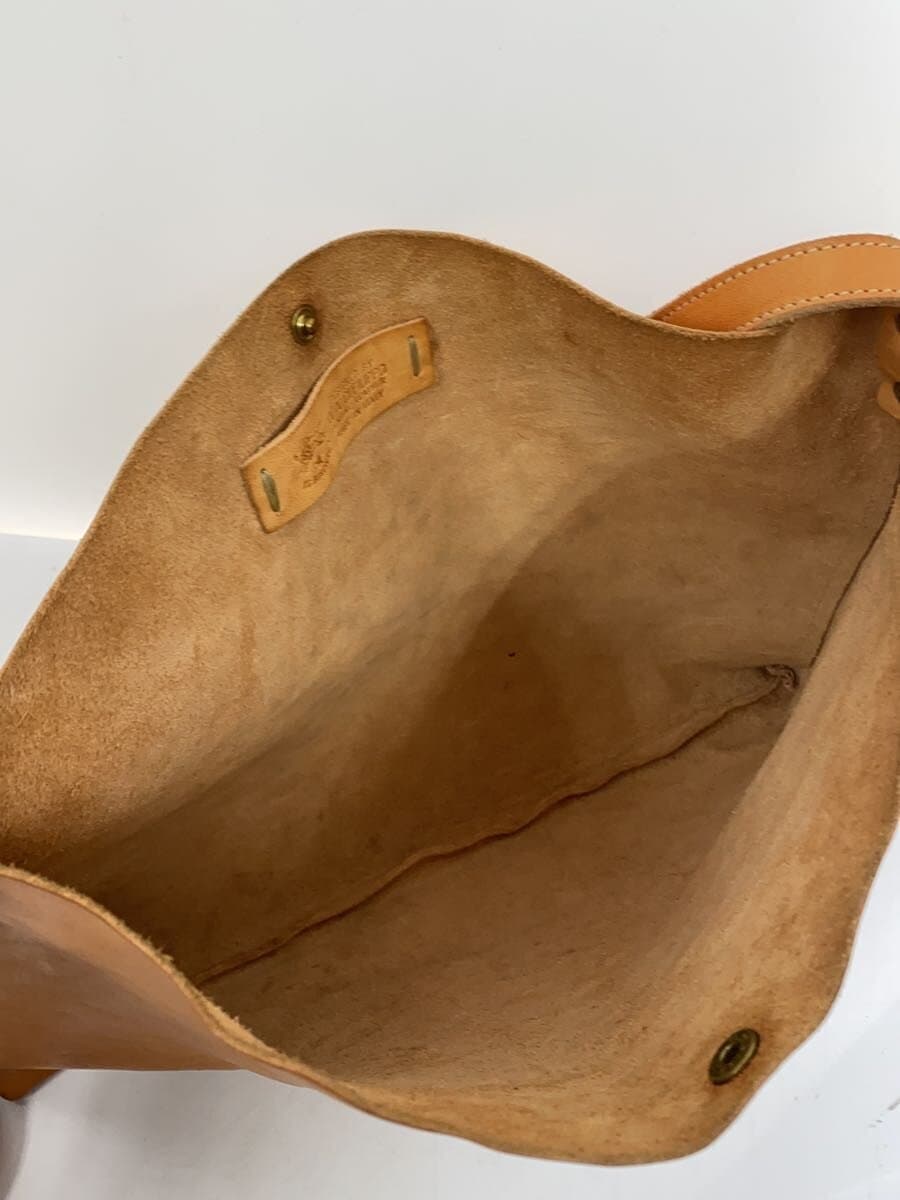 IL BISONTE shoulder bag leather CML A2590 has stains 4